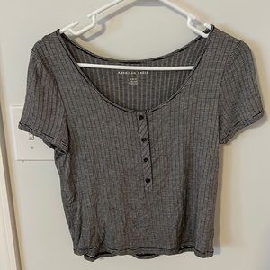 American Eagle Stripped Tee
